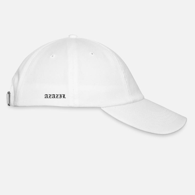 King - Baseballkappe - Weiß/Weiß