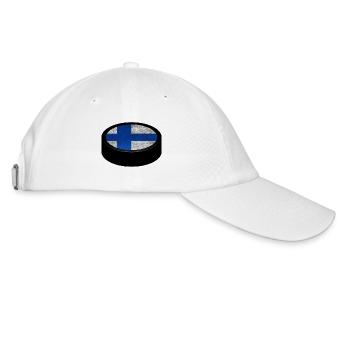 Team Finland Hockey Puck - Baseball Cap - white/white - Right
