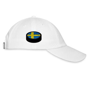 Équipe Suède Hockey Puck - Casquette classique - blanc/blanc - Droite