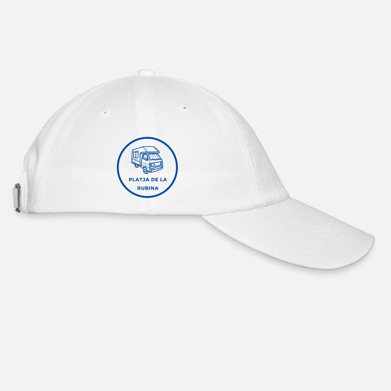 Empuriabrava Camper Platja de la Rubina - Casquette classique - blanc/blanc