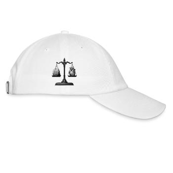 Balance mind heart 🧠❤️ - Baseball Cap - white/white - Right