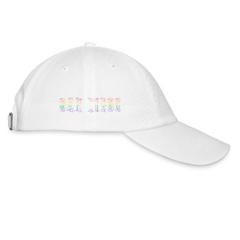 Drapeau arc en ciel San Diego Pride 3D - Casquette classique - blanc/blanc - Droite