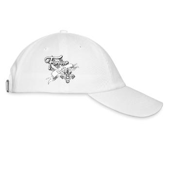 Forever V8 - Casquette classique - blanc/blanc - Droite