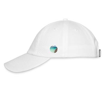 Motive: dream beach Anse Lazio on the Seychelles - Baseball Cap - white/white - Left