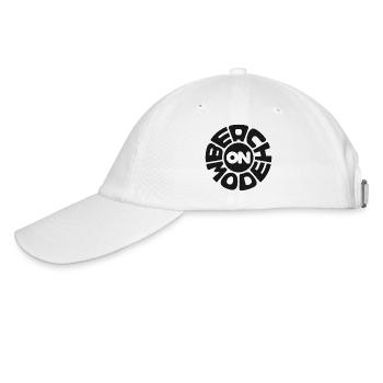 Beach Fashion On Beach Summer Beach Holiday Font - Baseball Cap - white/white - Left