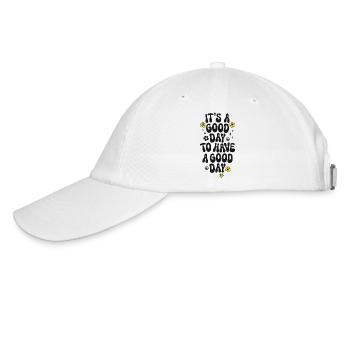 It's a good day to have a good day Saying Peace - Baseball Cap - white/white - Left