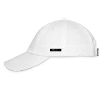 München 1158 - MCLVIII römische Zahlen - Baseballkappe - Weiß/Weiß - Links
