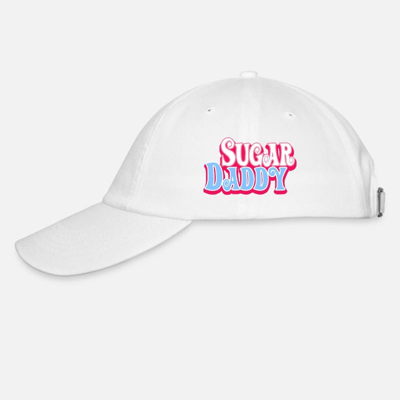 Sugar Daddy - Baseballkappe - Weiß/Weiß