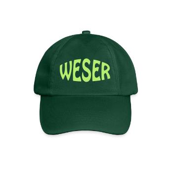 WESER - Baseballkappe - Flaschengrün - Vorne