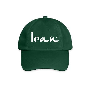 Iran - Baseballkappe - Flaschengrün - Vorne