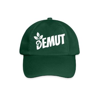 Demut Blätter Design - Baseballkappe - Flaschengrün - Vorne