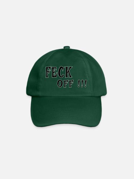 Feck Off – Irish Attitude - Baseballkappe - Flaschengrün
