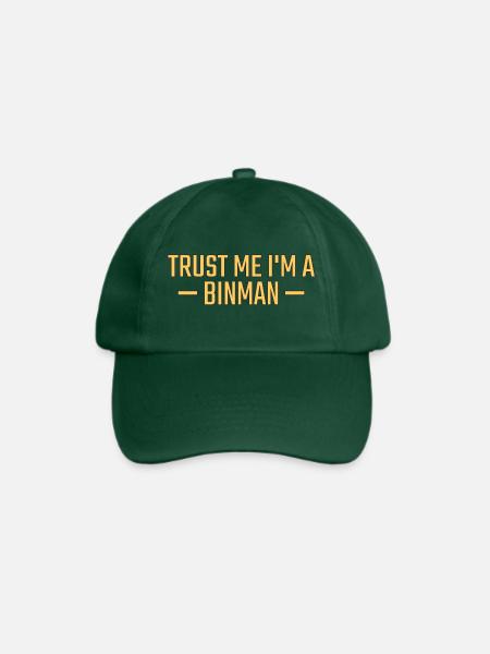 Binman Trust me - Baseballkappe - Flaschengrün