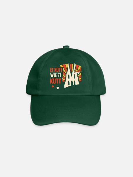 Karneval Köln Alaaf Geschenk Lustig - Baseballkappe - Flaschengrün