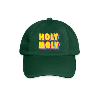 Holy Moly - - Baseballkappe - Flaschengrün - Vorne