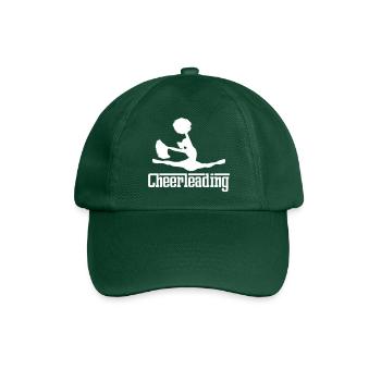 Cheerleading Cheerleader Pompom Puschel Sprung - Baseballkappe - Flaschengrün - Vorne