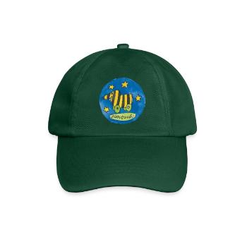 Janosch Tigerente Logo Badge - Baseballkappe - Flaschengrün - Vorne