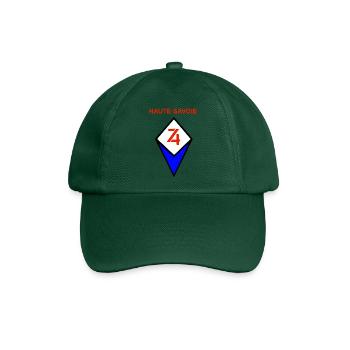 Haute-Savoie - Baseballkappe - Flaschengrün - Vorne