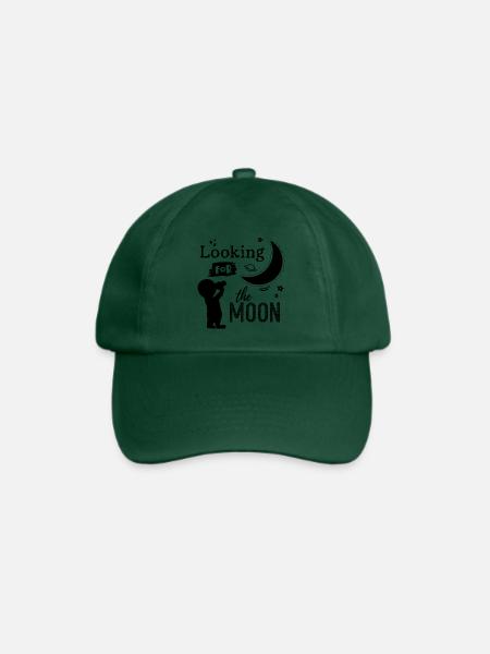 Auf der Suche nach dem Mond - Baseballkappe - Flaschengrün