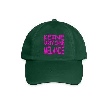 Melanie - Baseballkappe - Flaschengrün - Vorne