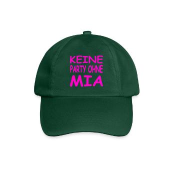 Mia - Baseballkappe - Flaschengrün - Vorne