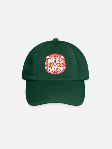 Hess-und-Hatze-Liebe-Overload - Baseballkappe - Flaschengrün