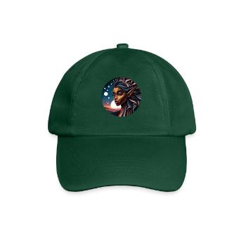 Elfe, Fee, Fantasy - Baseballkappe - Flaschengrün - Vorne