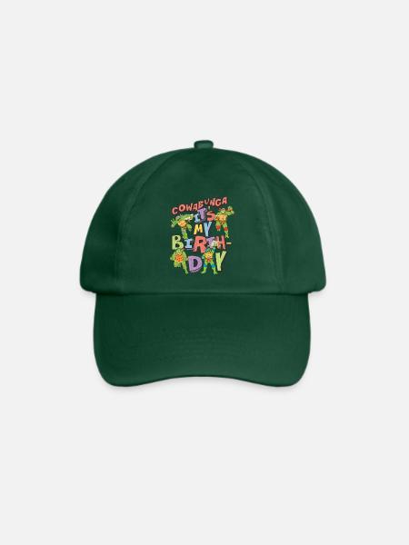 Teenage Mutant Ninja Turtles It's My Birthday - Baseballkappe - Flaschengrün