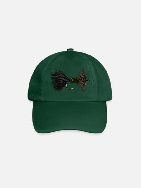 Wooly Bugger Streamer - Baseballkappe - Flaschengrün