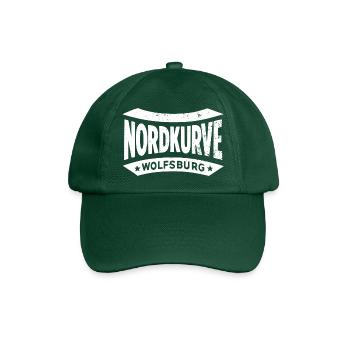 Wolfsburg Nordkurve Stadion Fan Shirt, Tasse - Baseballkappe - Flaschengrün - Vorne