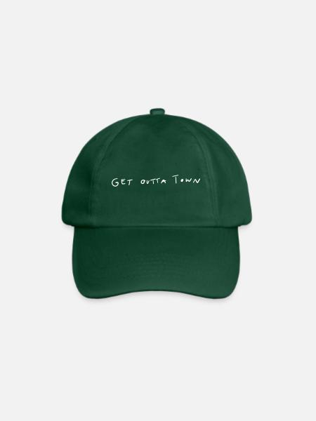 Artist Collab with Lisa Sedivy - outta town - Baseballkappe - Flaschengrün