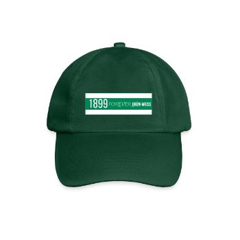 1899 forever grün-weiss Rückendruck Bremen - Baseballkappe - Flaschengrün - Vorne