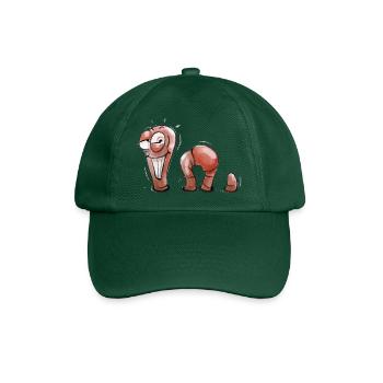 Wurmi - Baseballkappe - Flaschengrün - Vorne
