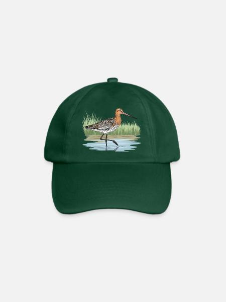Uferschnepfe Limosa Limosa Watvogel - Baseballkappe - Flaschengrün