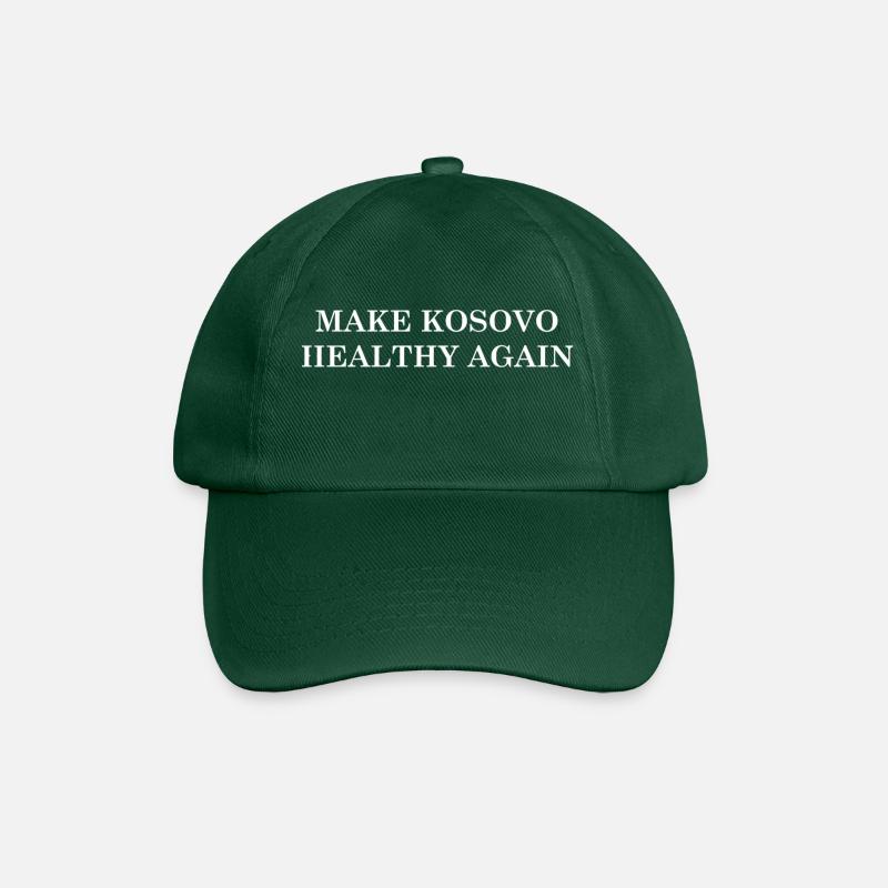 Make Kosovo Healthy Again - Baseball Cap - bottle green