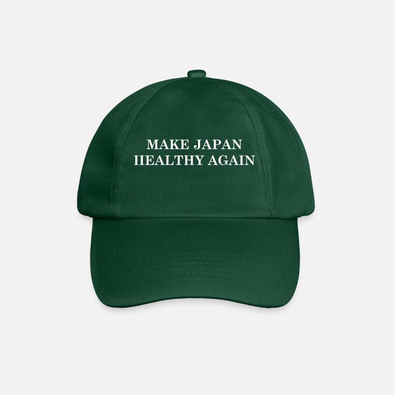 Make Japan Healthy Again - Baseball Cap - bottle green