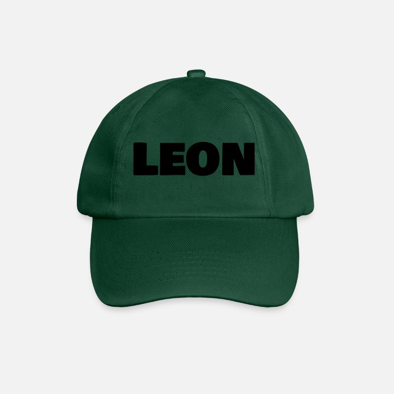 Leon - Baseball Cap - bottle green