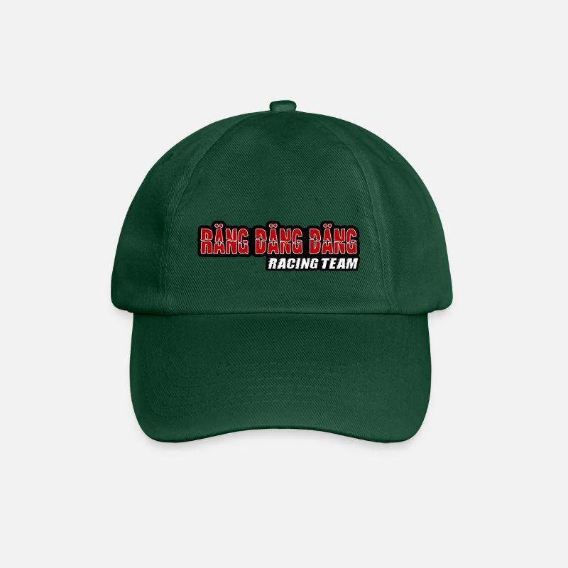 Räng Däng Däng Racing Team - Baseballkappe - Flaschengrün