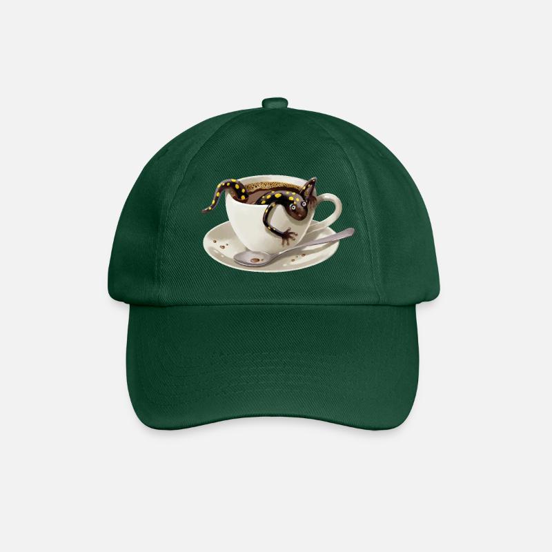 Salamandre du café 3 - Casquette classique - vert bouteille