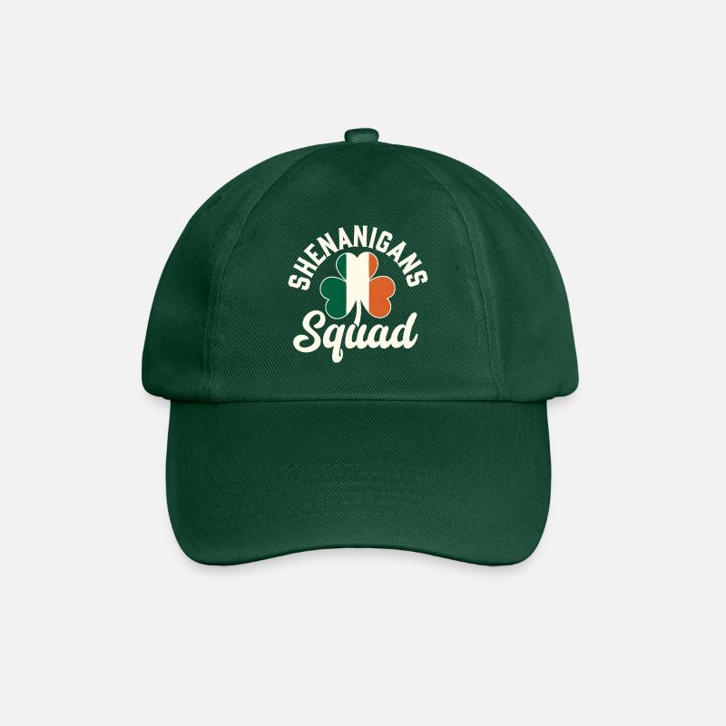 Escadron des Manigances Shamrock - Casquette classique - vert bouteille