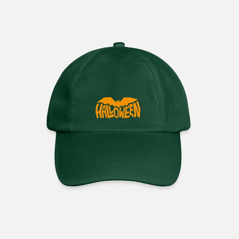 Halloween-Peitsche - Baseballkappe - Flaschengrün