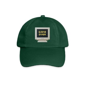 CRT Design - Game Over - Baseball Cap - bottle green - Front
