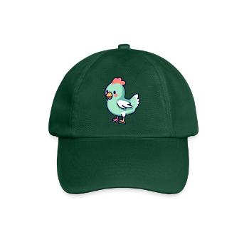 Poulet - Casquette classique - vert bouteille - Devant