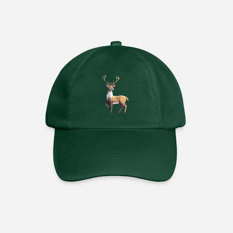 Reindeer, Reindeer, Moose, Christmas, Magic - Baseball Cap - bottle green