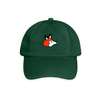 Renard Renard roux Animal sauvage Intelligent Habitants de la forêt - Casquette classique - vert bouteille - Devant