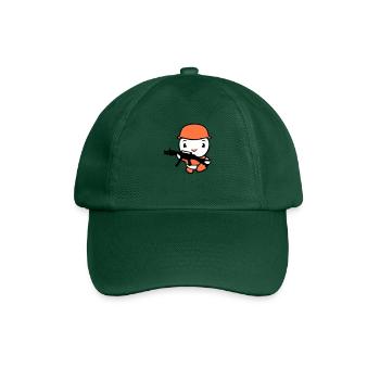 Canard Soldat Armée Militaire Professionnel Casque Pistolet Running - Casquette classique - vert bouteille - Devant