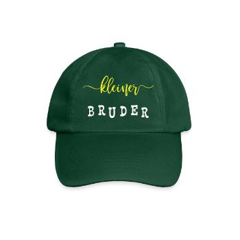 Kleiner Bruder - Baseballkappe - Flaschengrün - Vorne