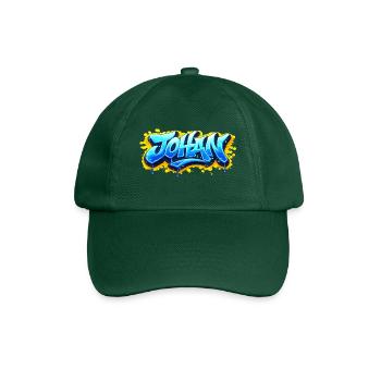 GRAFFITI NAME JOHAN FOR PERFECT GIFT PRINTABLE - Baseball Cap - bottle green - Front