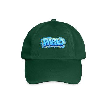PABLO GRAFFITI NAME FOR PERFECT GIFT PRINTABLE - Baseball Cap - bottle green - Front