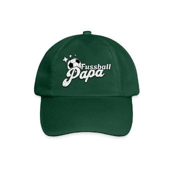 Cool football dad design for real football fans - Baseball Cap - bottle green - Front
